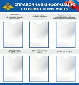 справочная-информация-по-воинскому-учету-образец-стенда-с-карманами.